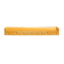 Placa de peine de plástico amarillo para las escaleras mecánicas LG Sigma